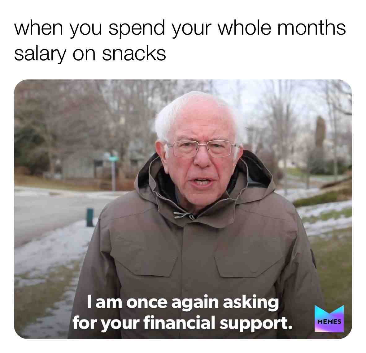 Need those snacks
#quarantine #memes #snacks #money #quarantinelife