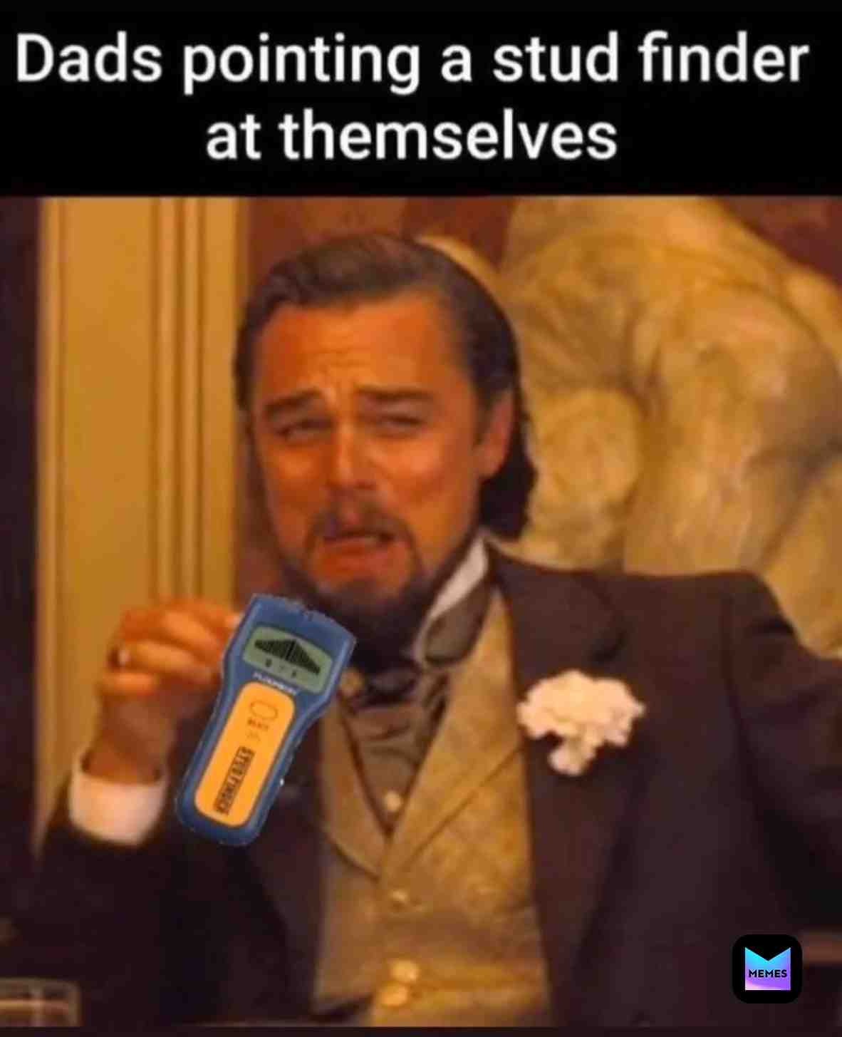 Another type of dad jokes \ud83d\ude02.
Via menshumer instagram. #dad #leonardodicaprio #stud #memes #meme #django
