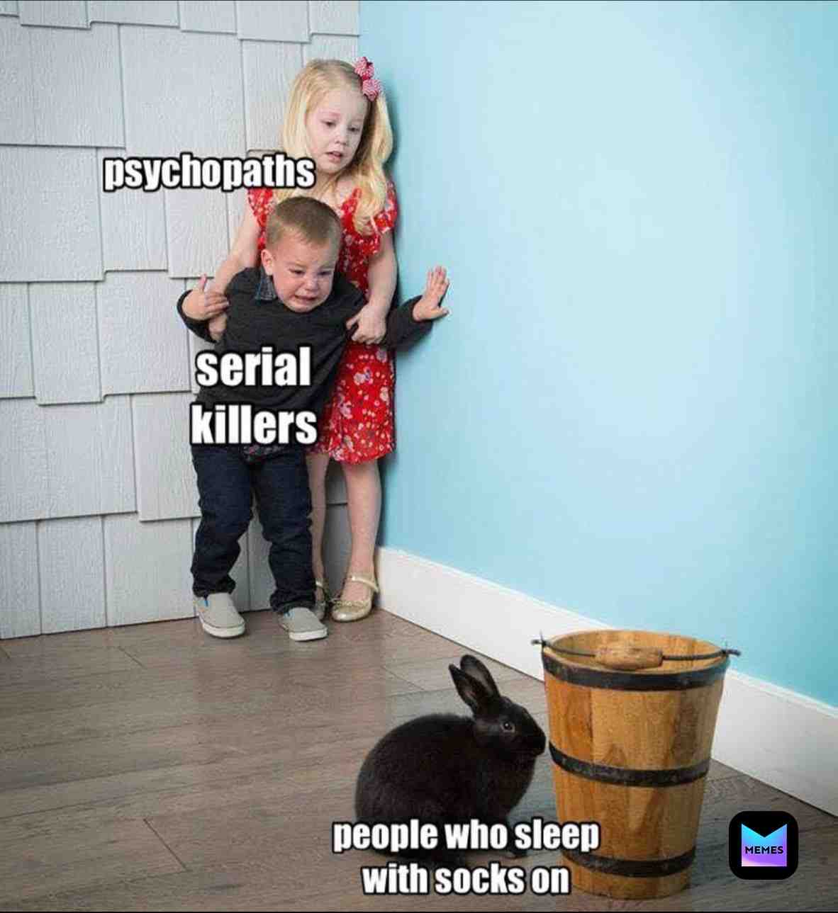 Why ? #memes #meme #psycopath #serial #killer #socks