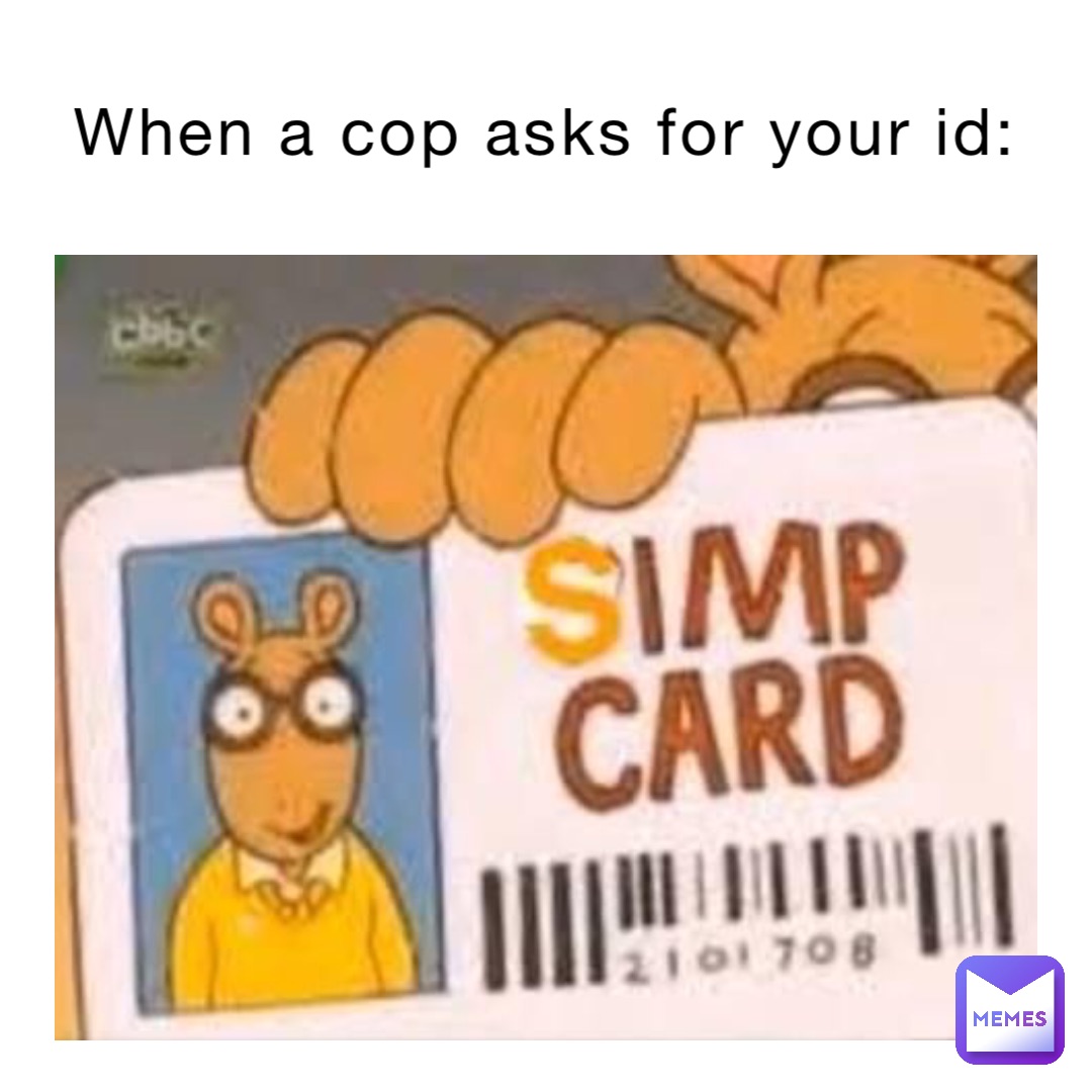 When a cop asks for your ID: