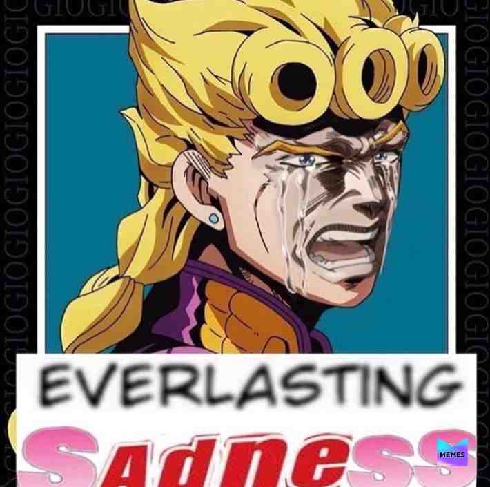 Mood
#jojosbizzareadventure #jojo #jojomemes #jojofriday #jojoreference #isthatajojoreference #Igiornogiovannahaveadream #notfunnydidntlaugh #Goodmorningkanye