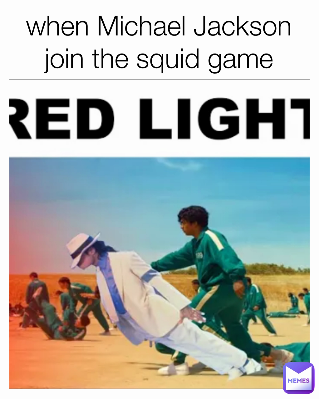 when Michael Jackson join the squid game