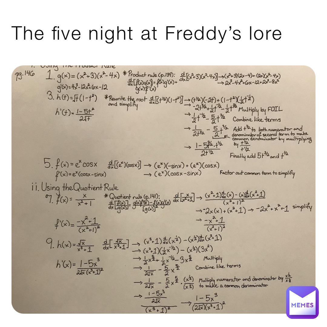 The five night at Freddy’s lore