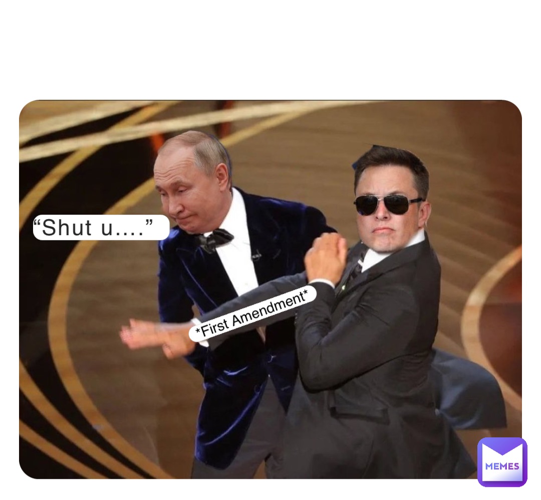 “Shut u….” *First Amendment*