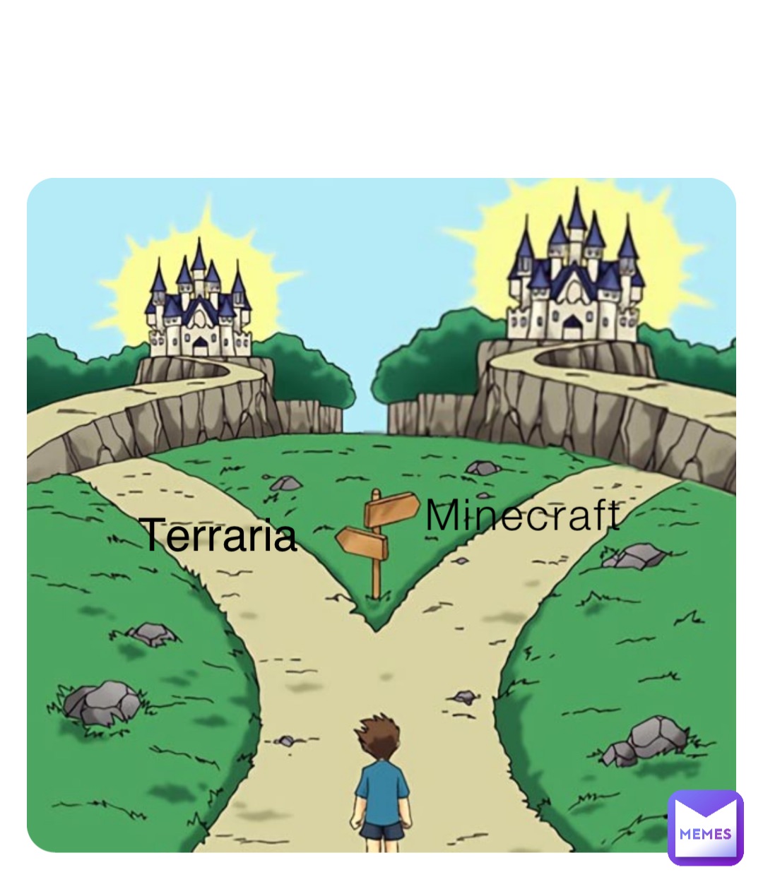 Minecraft Terraria