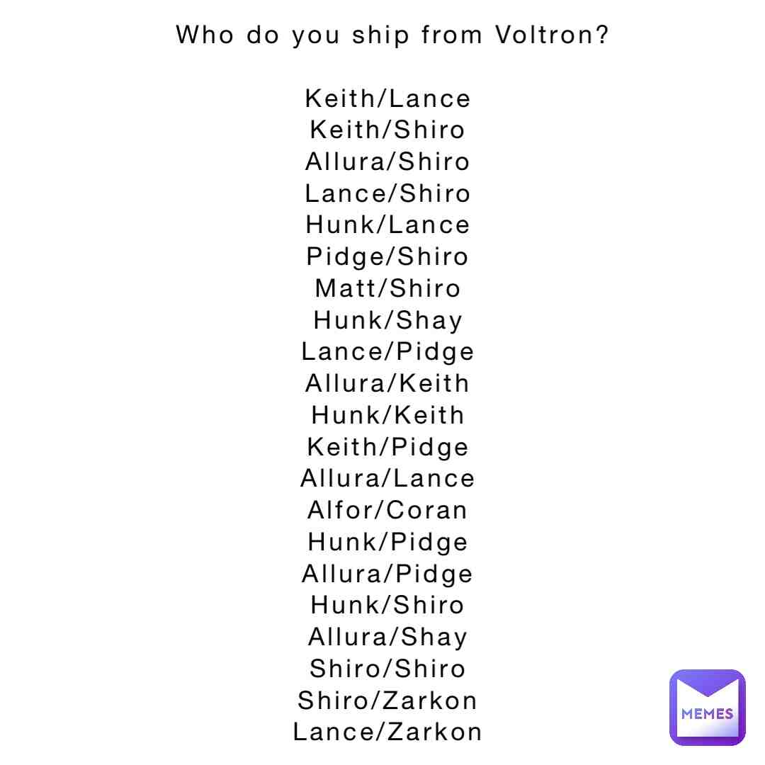 I ship Lance and Keith (KLANCE FOREVER) #voltron #idk
