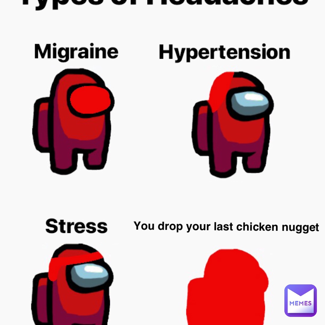 You drop your last chicken nugget