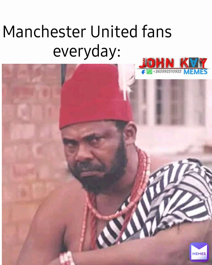 Manchester United fans everyday: