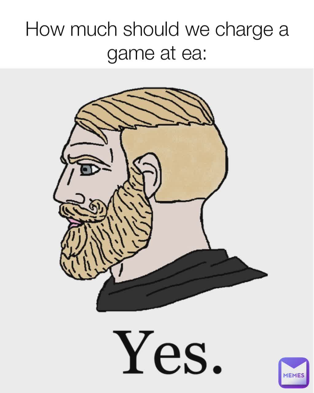 How much should we charge a game at ea: