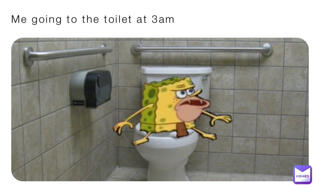 Me going to the toilet at 3am