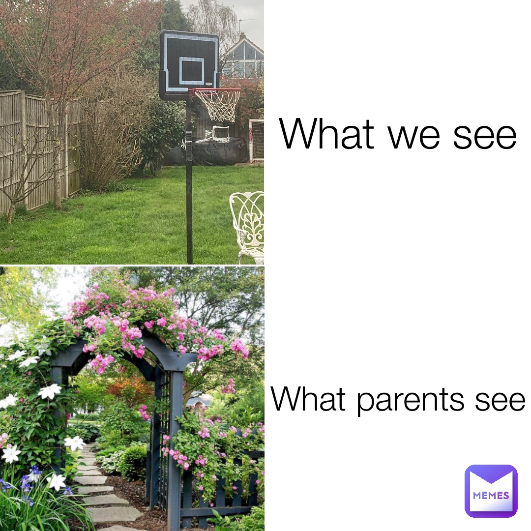 What we see What parents see