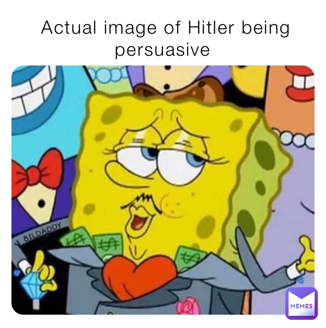 Actual image of Hitler being persuasive