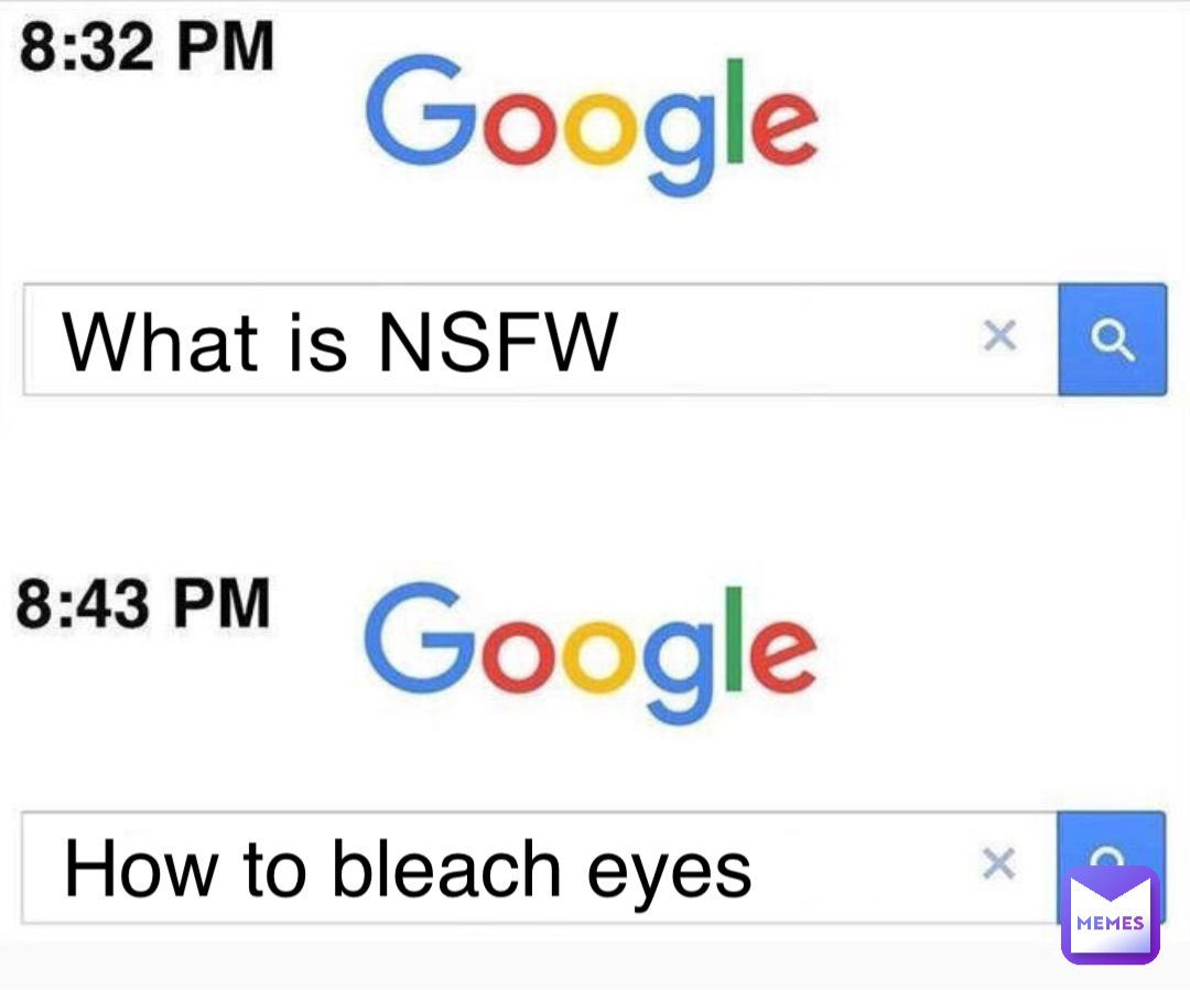What is NSFW How to bleach eyes ThomasDaMemer Memes