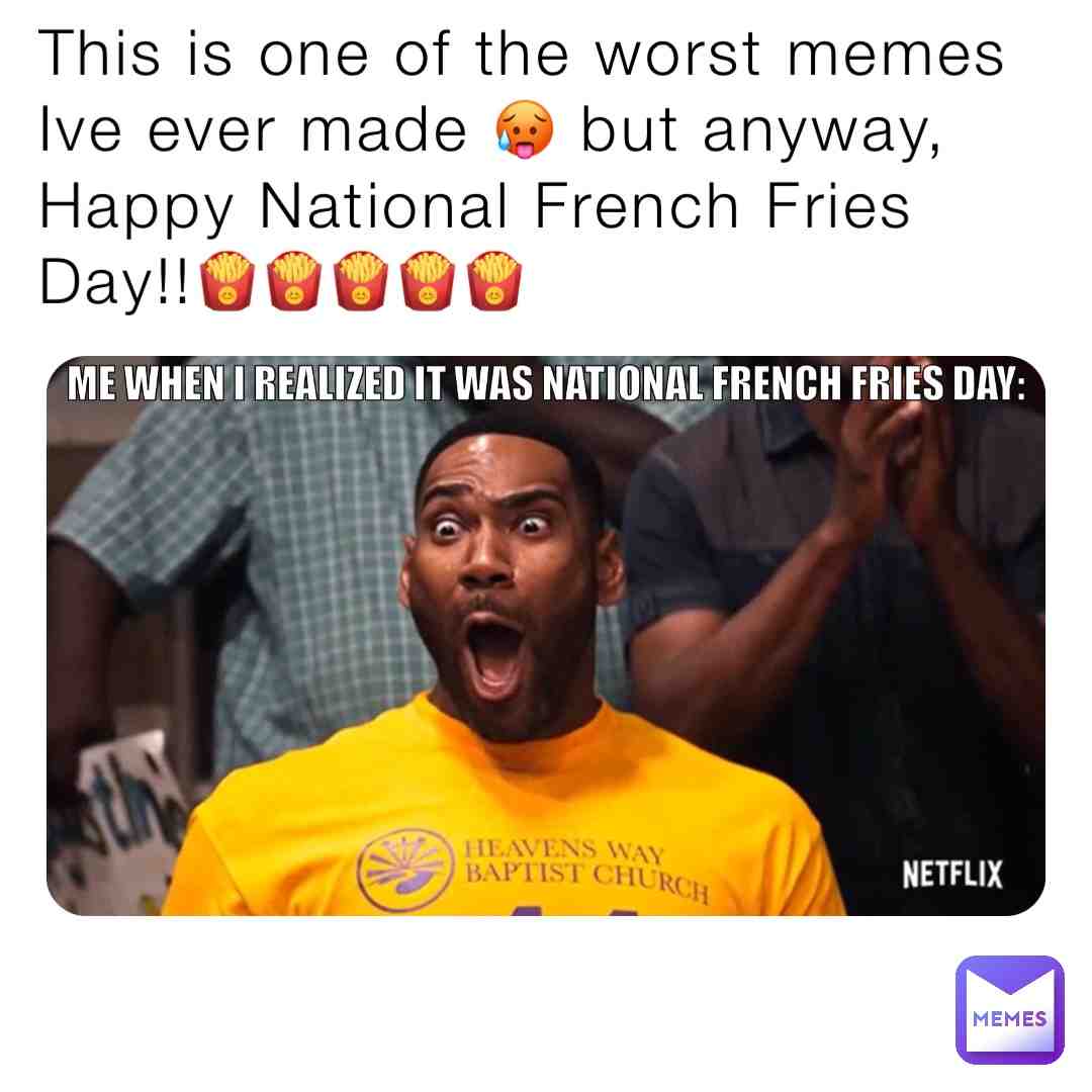 #frenchfries #nationalfrenchfriesday #celebrate #hotdogboi