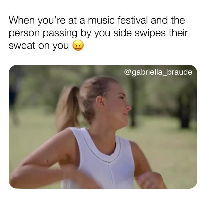 That ever happens to you at a festival? 😵 #memesdaily #memes #gifs #musicfest #musicfestival
