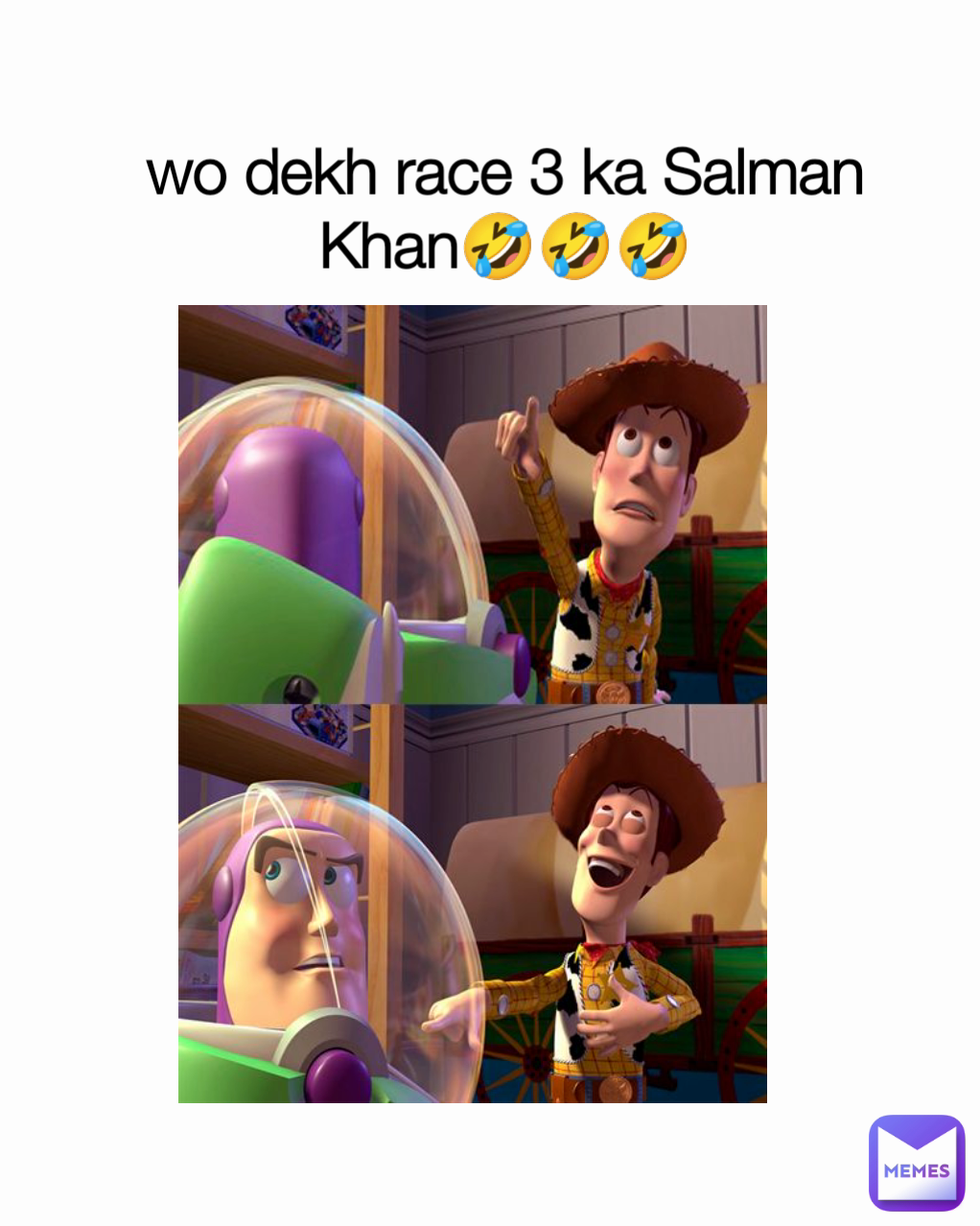 wo dekh race 3 ka Salman Khan🤣🤣🤣