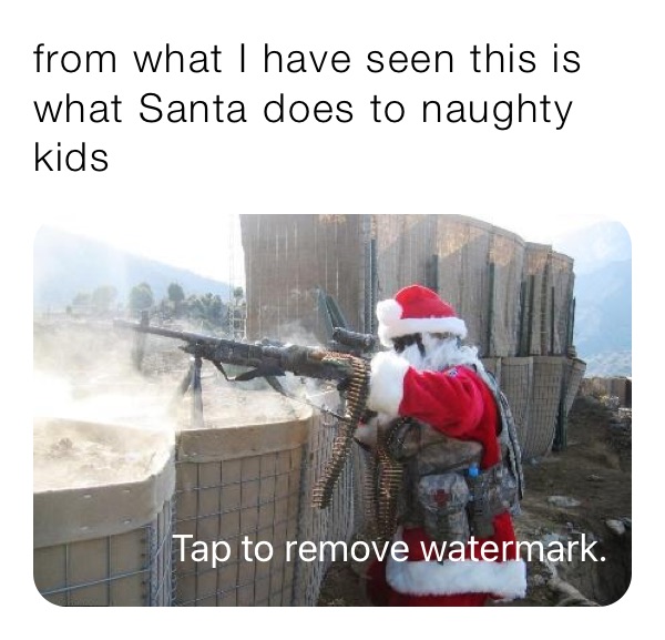 from what I have seen this is what Santa does to naughty kids