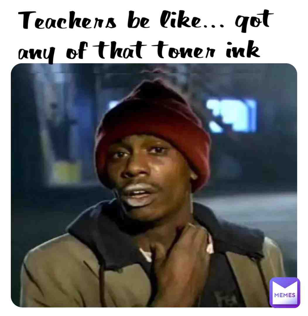 No ink