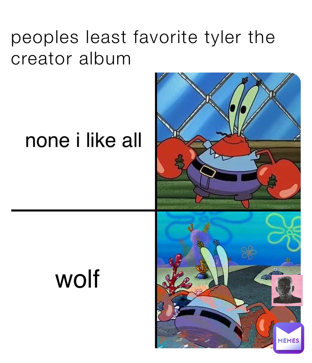 peoples least favorite tyler the creator album none i like all wolf