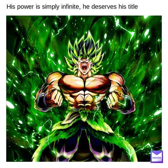 respect the Legendary Super Saiyan #broly #maximumpower #legendarysupersaiyan