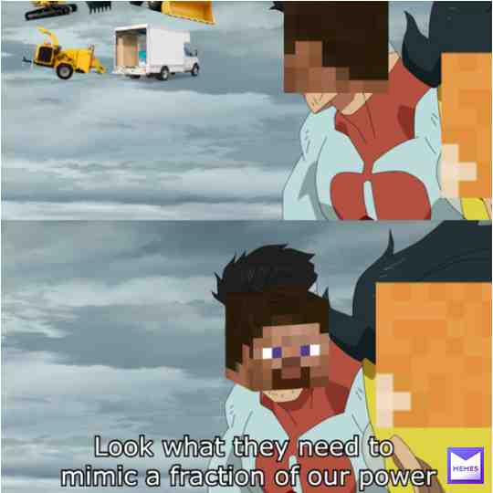 Minecraft Steve >>>> construction vehicles