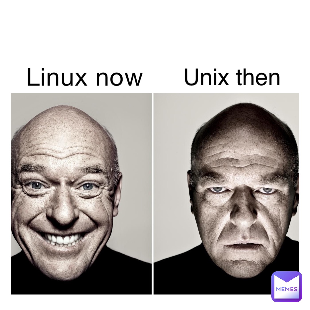 Linux now Unix then