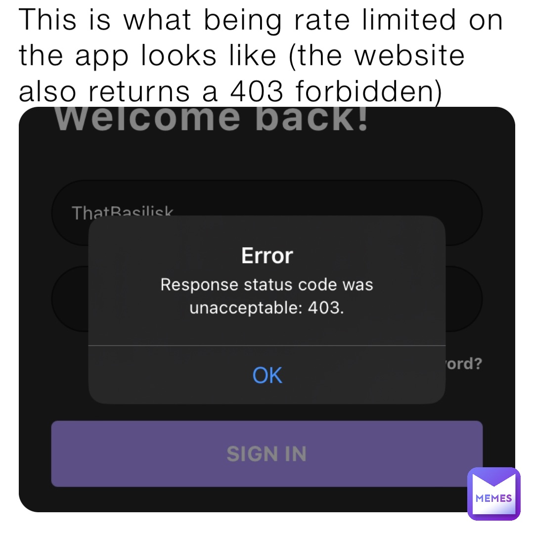 Meme by ThatBasilisk