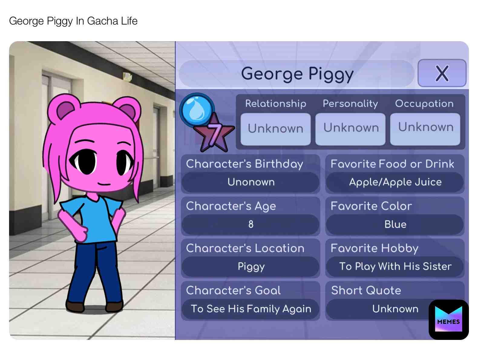#gachalife  #piggy