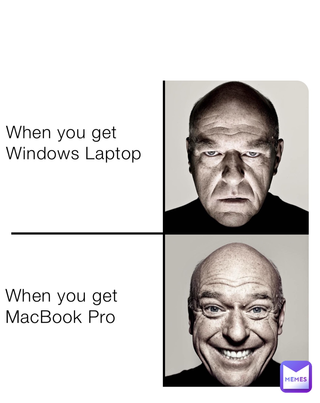 When you get Windows Laptop When you get MacBook Pro