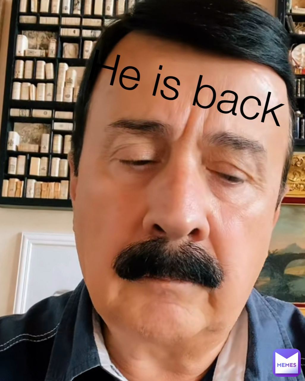 He is back 