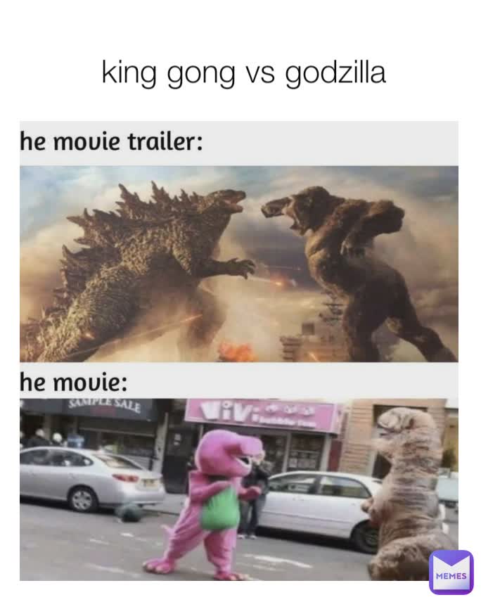 king gong vs godzilla

