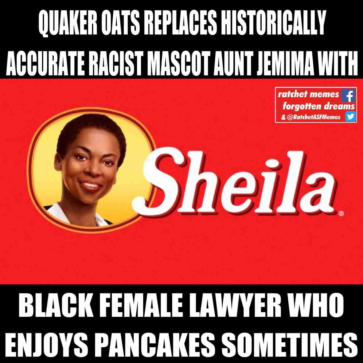 Meme shared by @ratchet_memes_