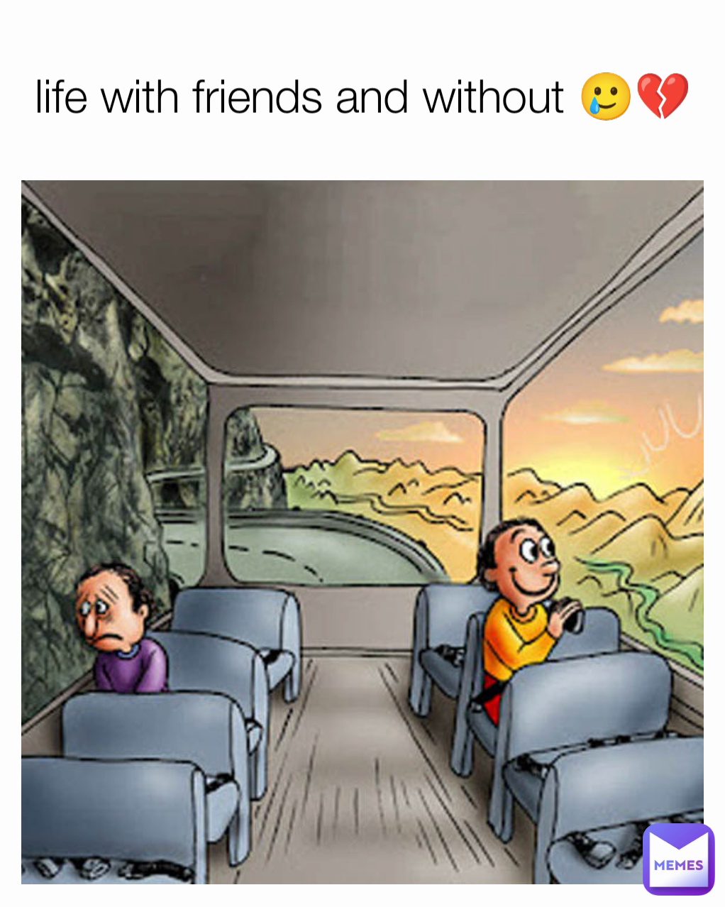 life with friends and without 🥲💔