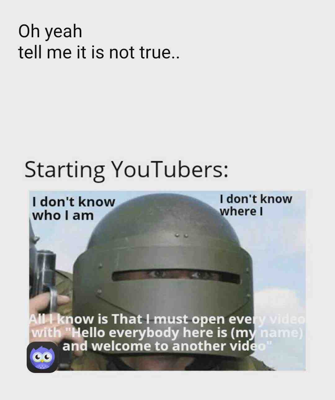 Ok so yeah I dont know what to add See my meme