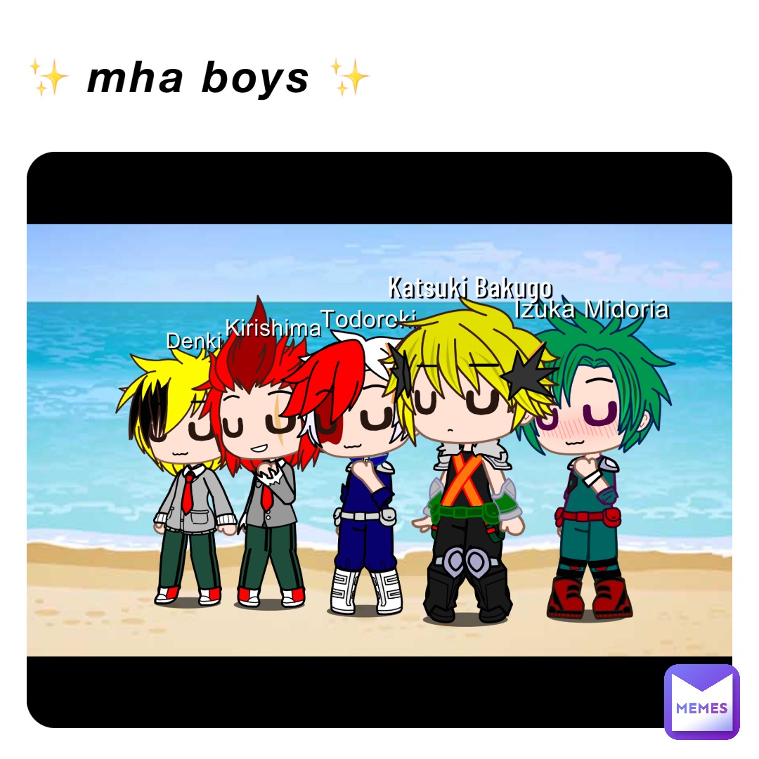 ✨ mha boys ✨