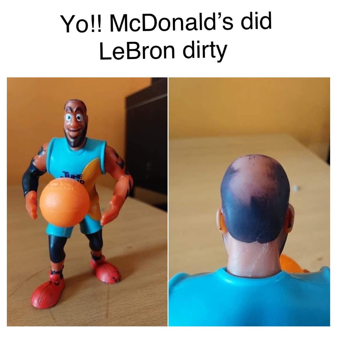 Yo!! McDonald’s did LeBron dirty
