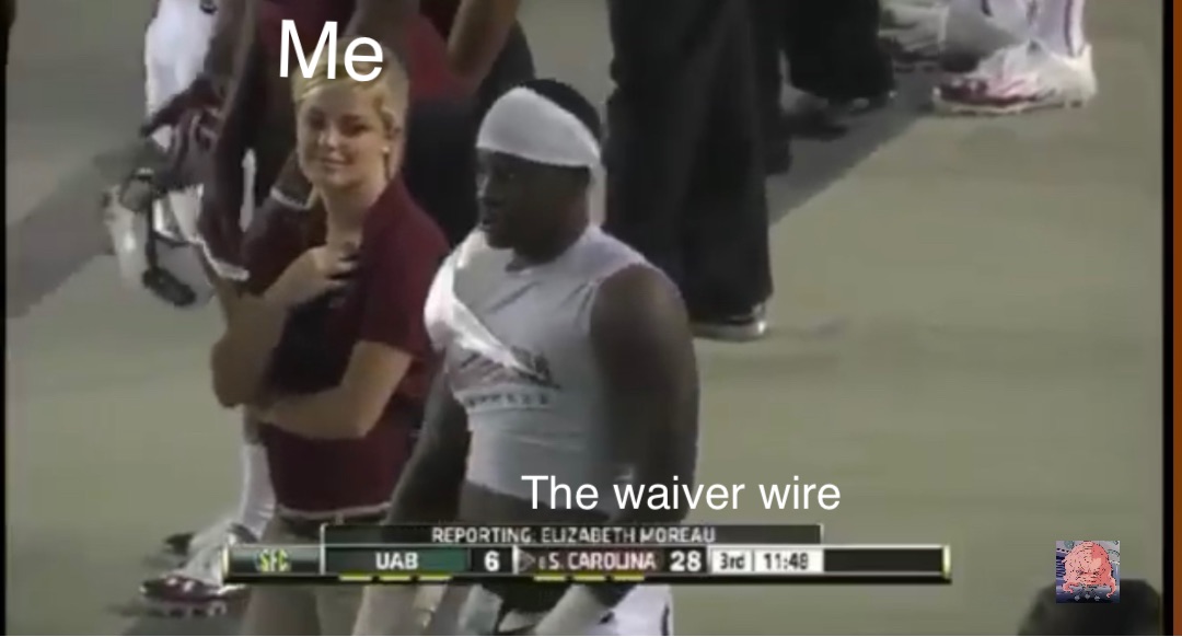 Me The waiver wire