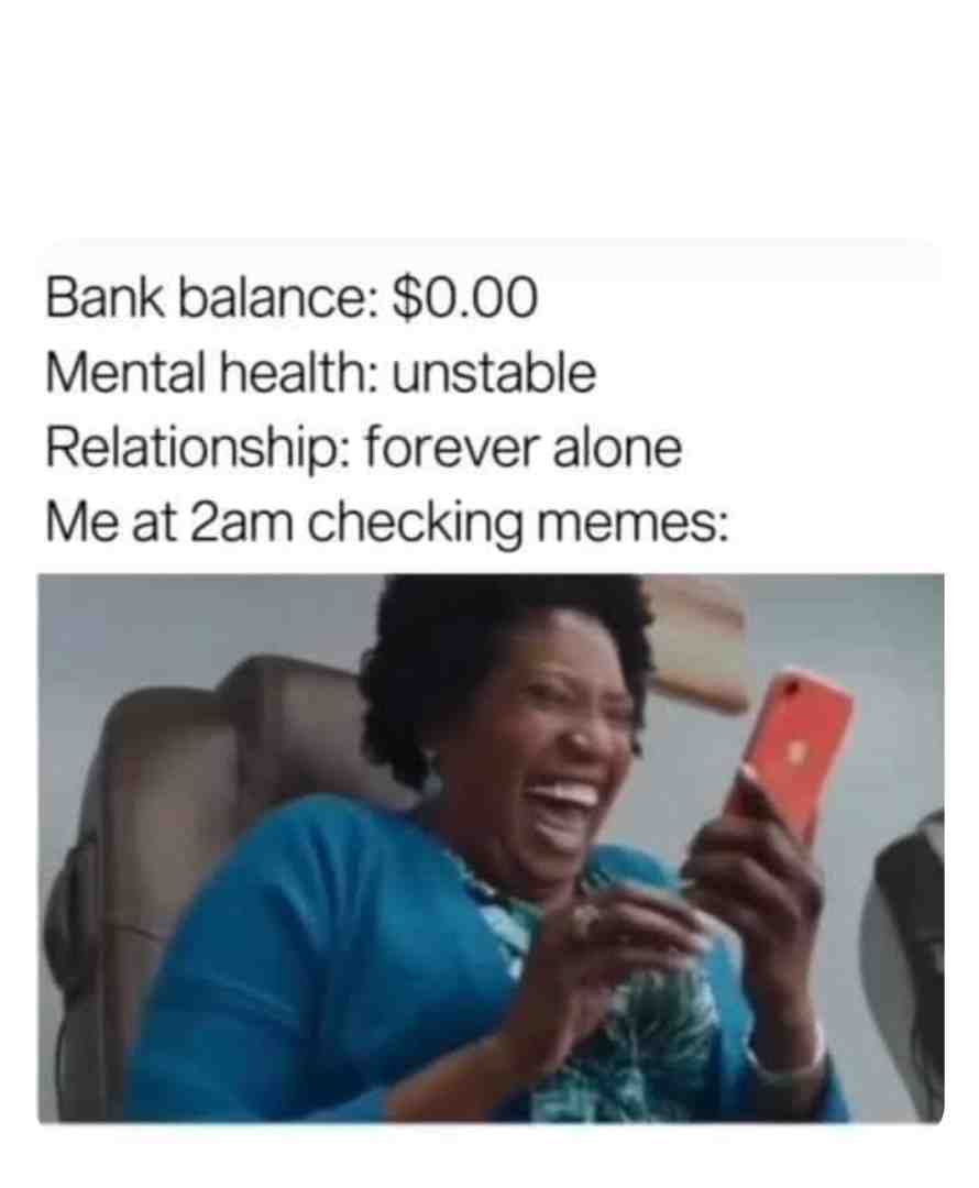 Meme shared by @2yung2bsad