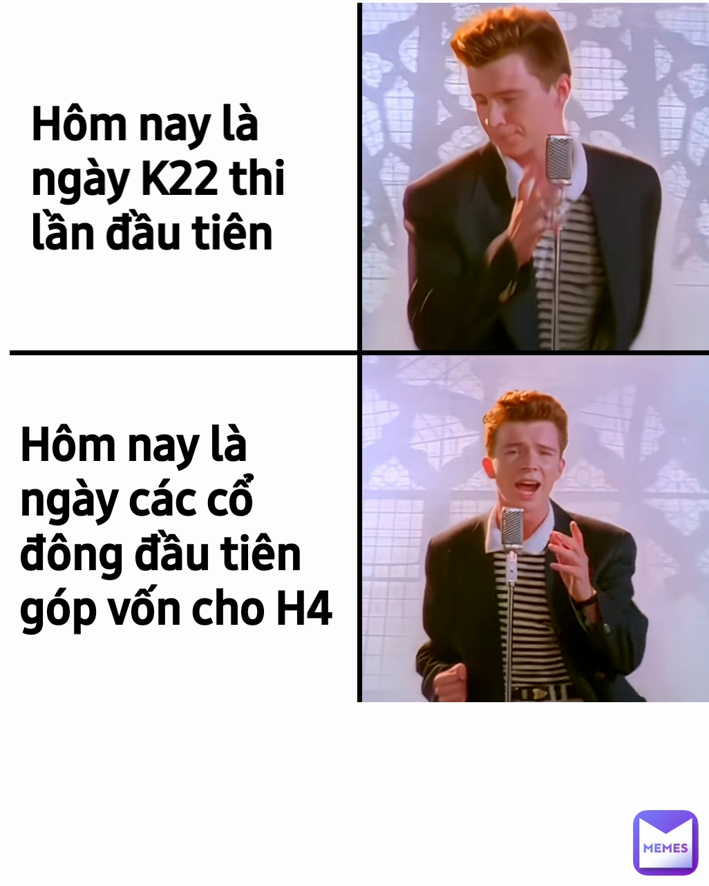 Hôm nay là ngày các cổ đông đầu tiên góp vốn cho H4 Hôm nay là ngày K22 thi lần đầu tiên