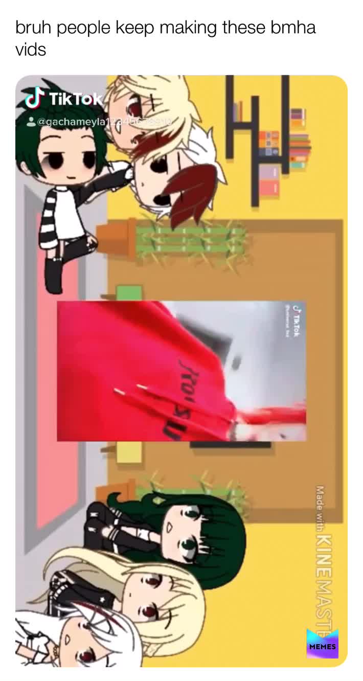 #bmha  #gachalife   #haha