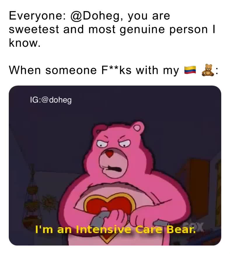 Haha, I\u2019m always super nice until.... lol \u2063
.\u2063
.\u2063
.\u2063
.\u2063
.\u2063
 #intensivecarebear  #gayboy  #gaymen  #pride  #muscle  #instagay  #love  #gaypride  #gaybrasil  #gayguy  #lgbt  #gaybear  #instagood  #picoftheday  #gaybeard  #gayman  #gayfitness  #gaylatino  #gayhot  #gayfollow  #gayfit  #fitness  #gay  #scruff  #bear  #gayselfie  #man  #gaylife