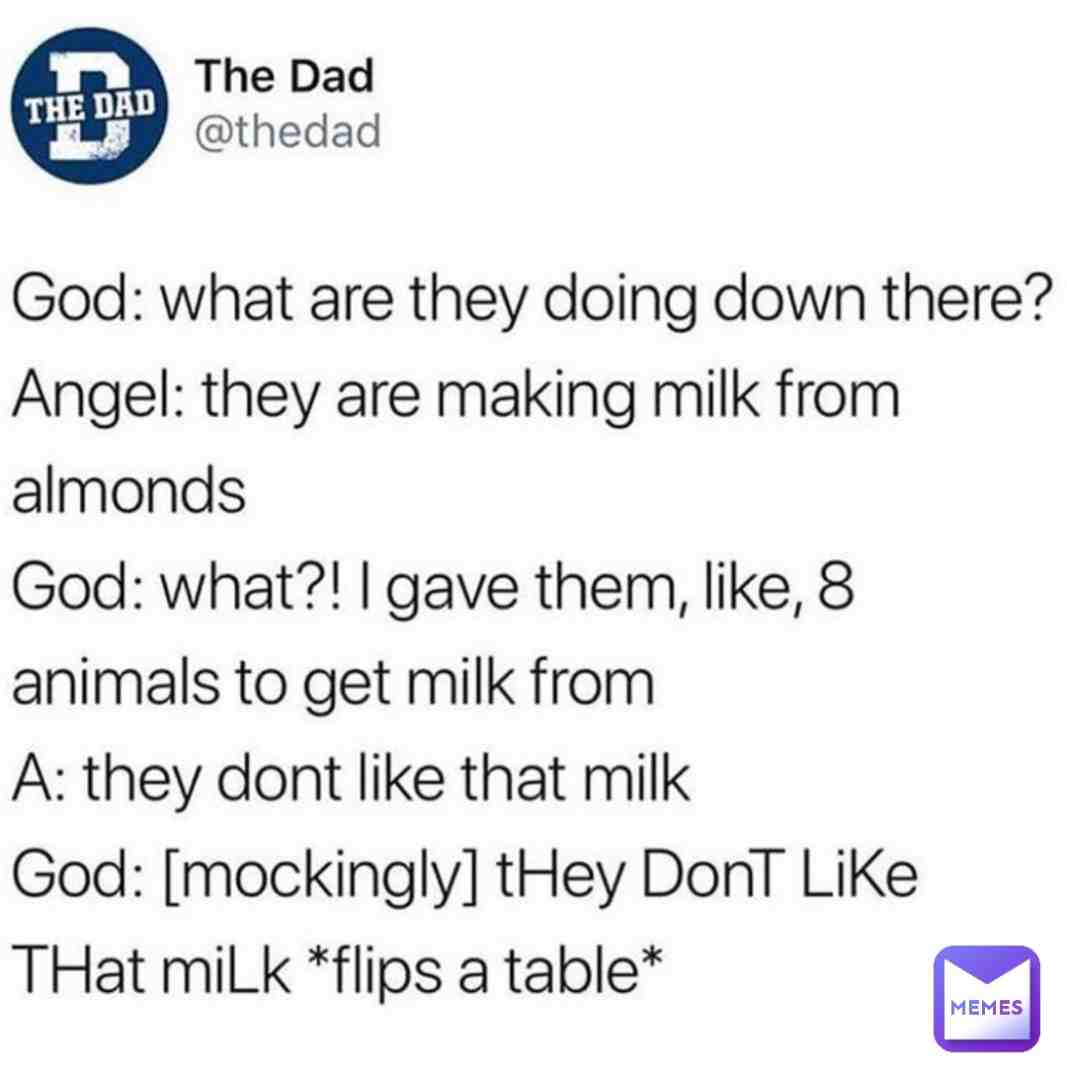 Almond milk? What the heck