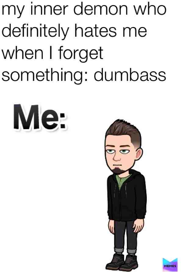 My inner demons are gonna be mad at me for this...  #anxiety  #depression  #demons