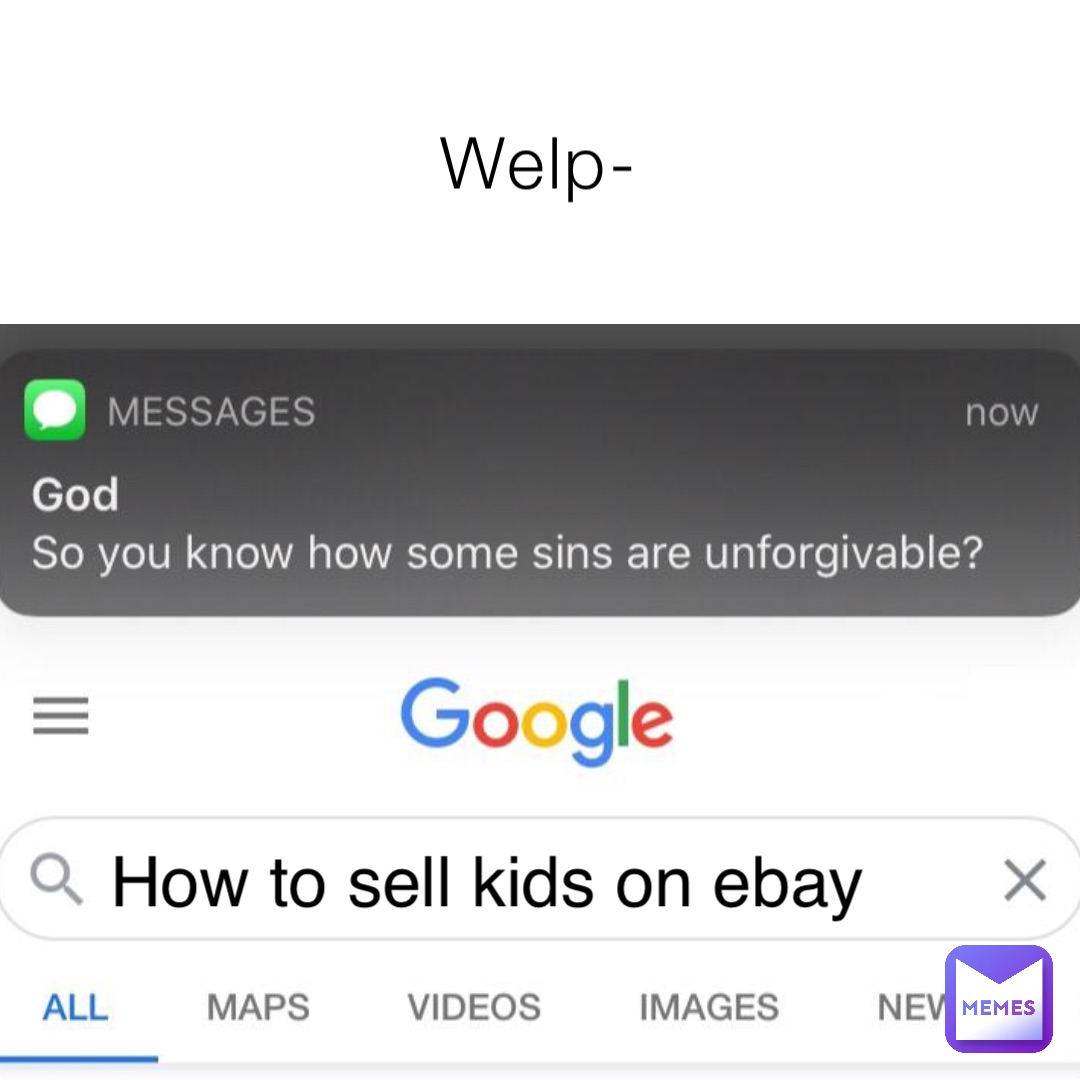 Welp- How to sell kids on ebay