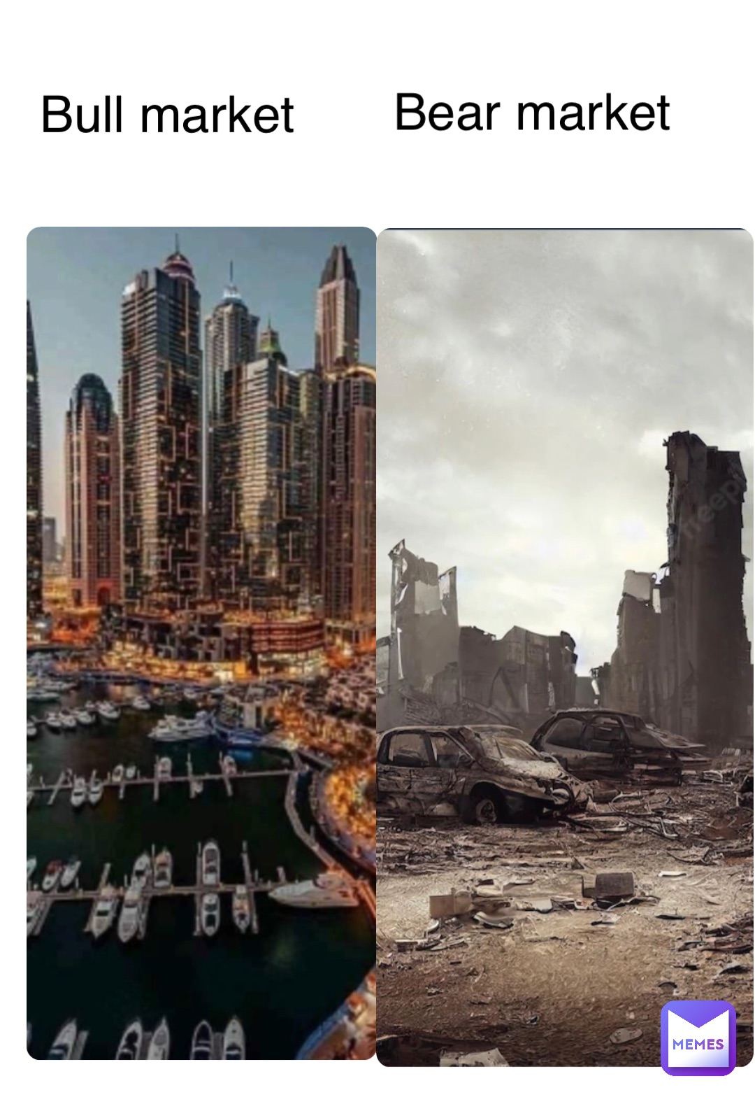 Bear market Bull market