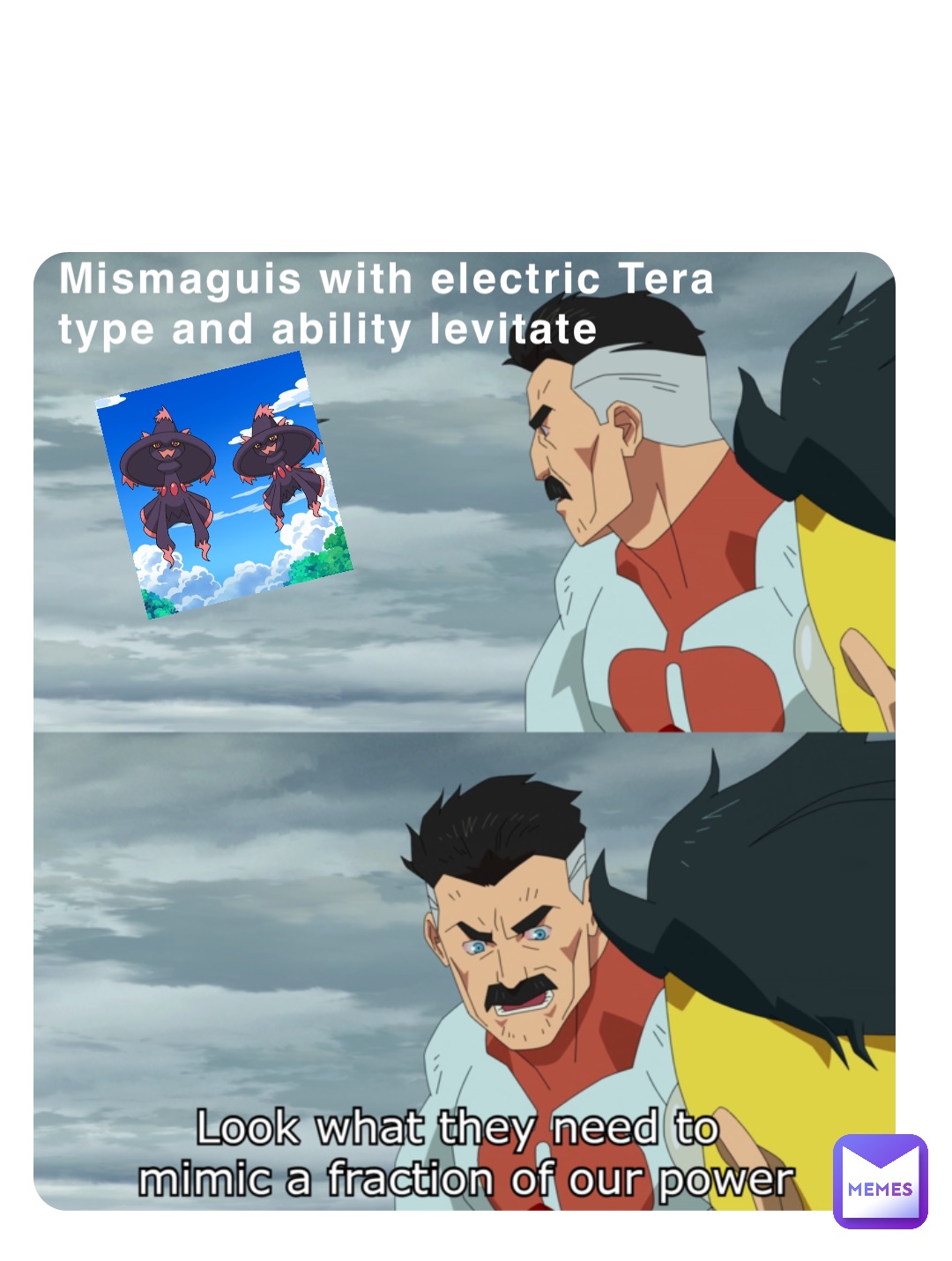 Mismaguis with electric Tera type and ability levitate