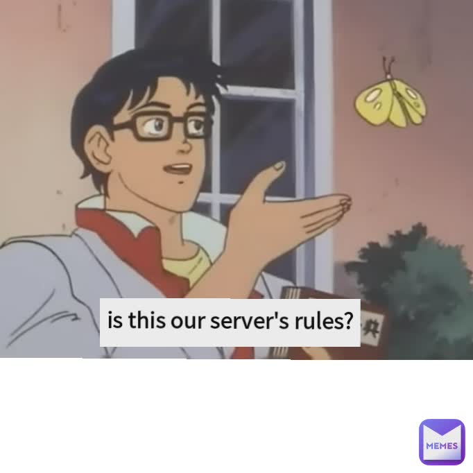 is this our server's rules?