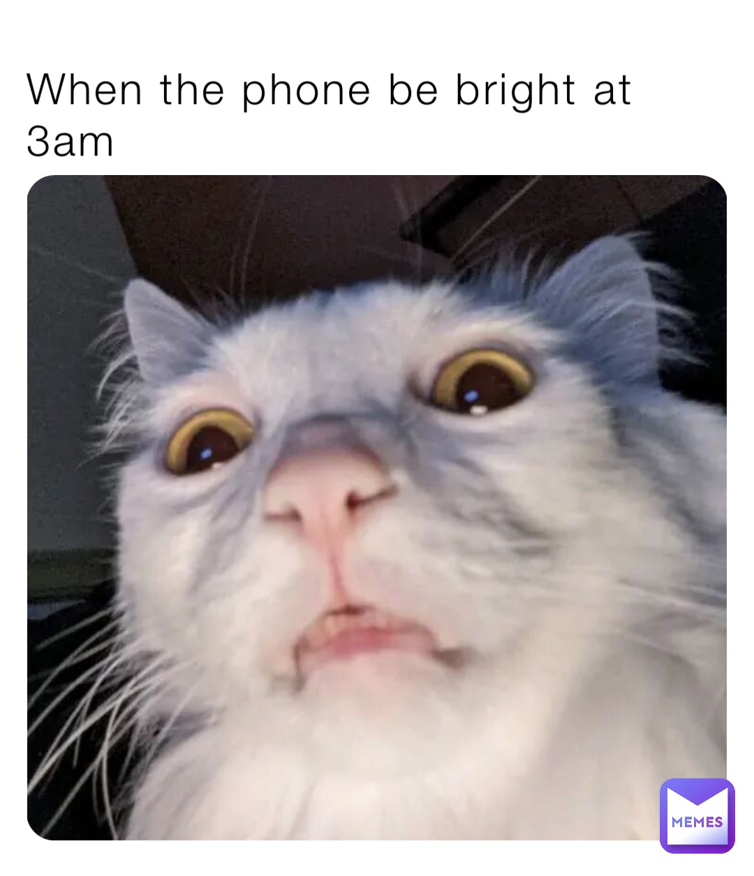 When the phone be bright at 3am