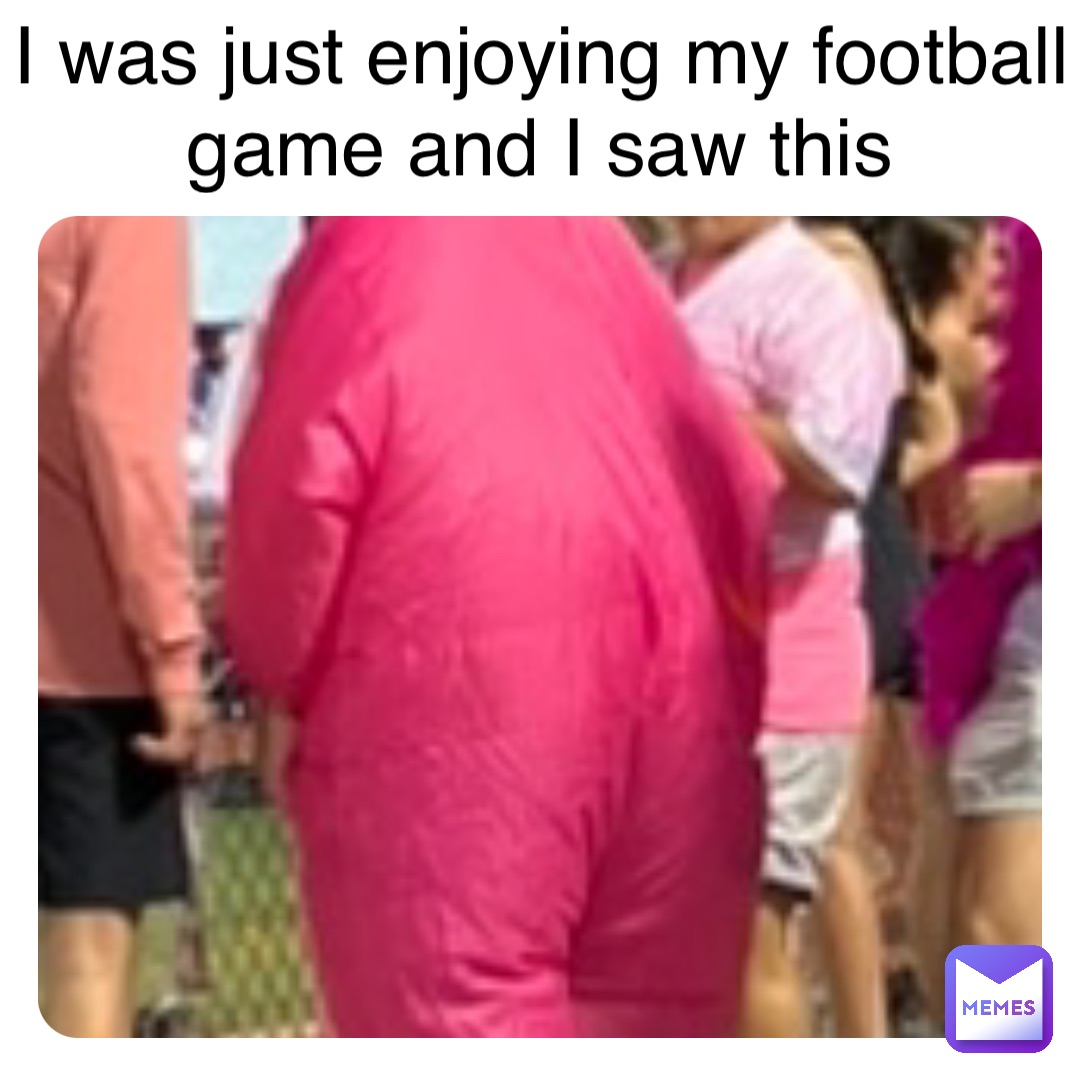 Double tap to edit I was just enjoying my football game and I saw this