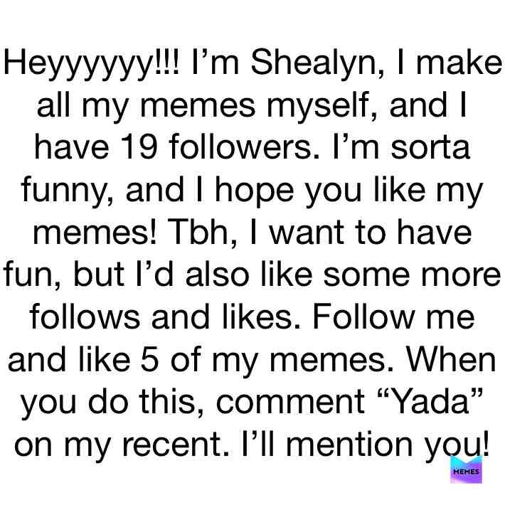 Please people. You should do this. (If u want)